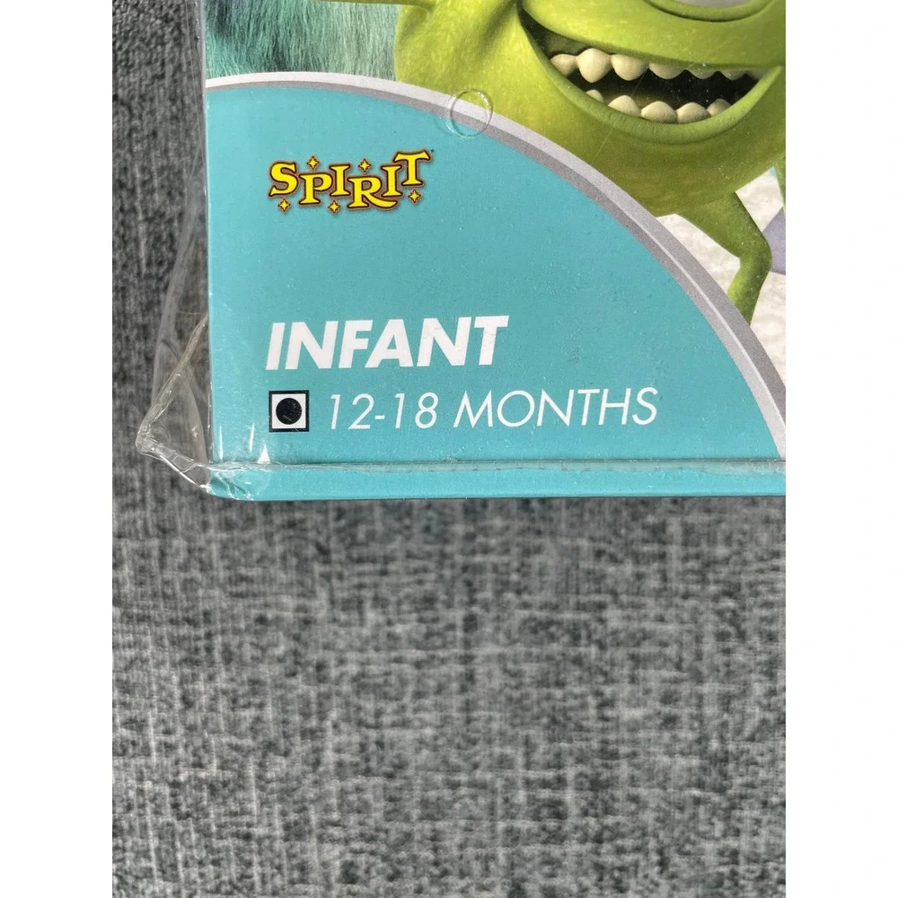 Disney Pixar Monsters Inc Sulley Infant Costume Spirit Halloween 12-18 Months
